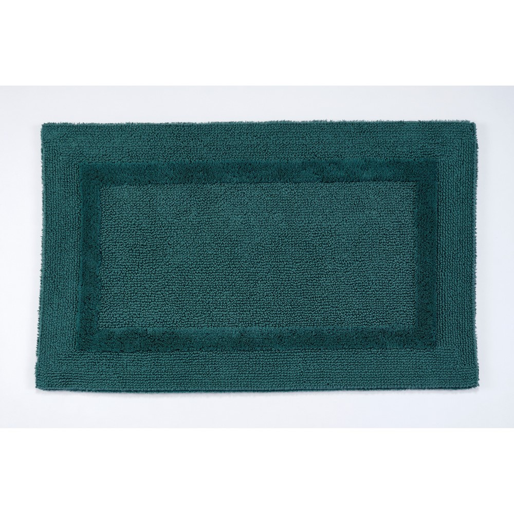 Reversible Bath Mat 320 by Designer Abyss & Habidecor in Duck Blue